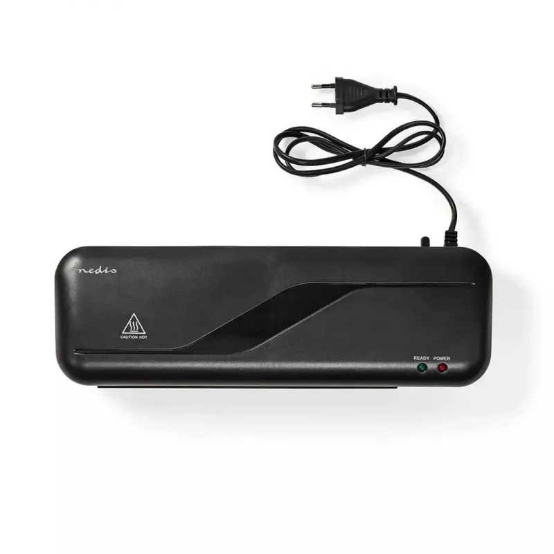 Laminator Nedis LAMI112BK4 Heißlaminiergerät, 230 mm/min, schwarz