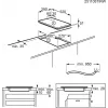 Electrolux Serie 300 LIT30231C Schwarz Einbau 29 cm Zonen-Induktionskochfeld 2 Zone(n)