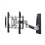 Monitoringarm AG Neovo LMA-01 für 1 Bildschirm, 81,3 cm (32 Zoll), VESA 400x400, max. Tragkraft 35 kg, Schwarz/Silber