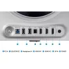 27 Zoll OLED Monitor Samsung G60SD LS27DG602SUXEN — 2560x1440 QHD, 0,03 ms, 178° Sichtfeld, USB 3.2 Hub, VESA, silber