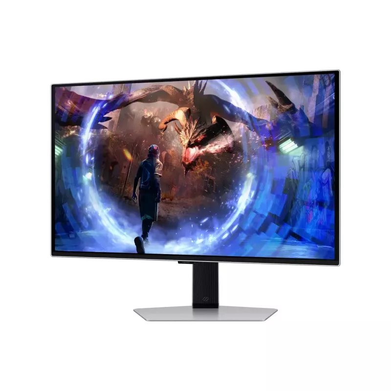 27 Zoll OLED Monitor Samsung G60SD LS27DG602SUXEN — 2560x1440 QHD, 0,03 ms, 178° Sichtfeld, USB 3.2 Hub, VESA, silber