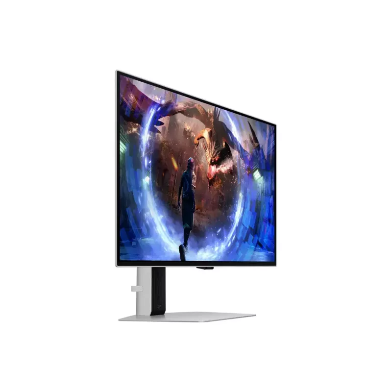 27 Zoll OLED Monitor Samsung G60SD LS27DG602SUXEN — 2560x1440 QHD, 0,03 ms, 178° Sichtfeld, USB 3.2 Hub, VESA, silber