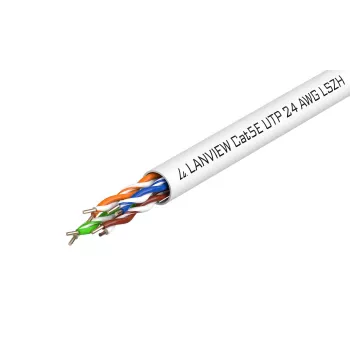 Lanview LVN122014 Netzwerkkabel Weiß 305 m Cat5e U/UTP (UTP)