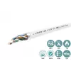 Cat6 F-UTP Netzwerkkabel 4x2xAWG23 LSZH weiß 305m