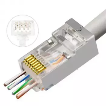 Lanview LVN125310 RJ45-Kabelverbinder, transparent