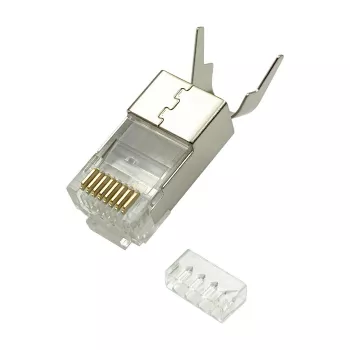 Lanview LVN125415 RJ45-Kabelstecker, metallisch