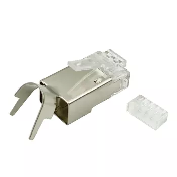 Lanview LVN125415 RJ45-Kabelstecker, metallisch