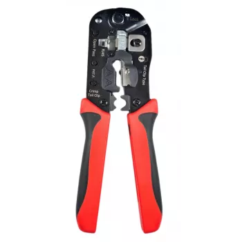 Lanview LVN125457 Kabelschneid- und Crimpzange, rot