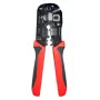 Lanview LVN125457 Kabelschneid- und Crimpzange, rot