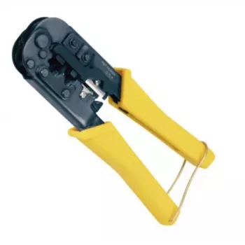 Lanview LVN125458 Kabel-Crimpzange Crimpwerkzeug Schwarz