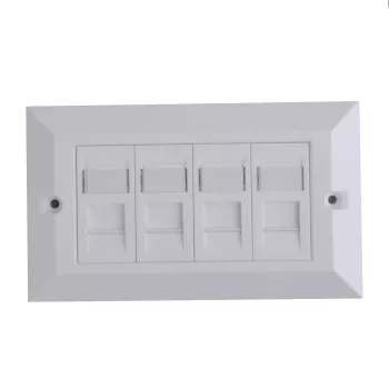 Lanview LVN126188UK-4 Unterputzdose RJ-45 Weiß
