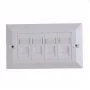Lanview LVN126188UK-4 Unterputzdose RJ-45 Weiß