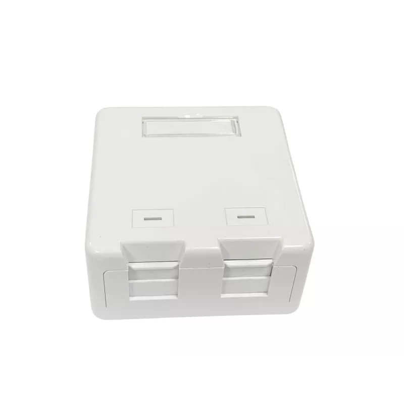 Lanview LVN127767 Anschlussdose 2 x RJ-45 Weiß