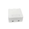 Lanview LVN127767 Anschlussdose 2 x RJ-45 Weiß