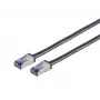 Netzwerkkabel Lanview LVN-CAT6A-FLEX-15M S/FTP Cat6a 15m Schwarz