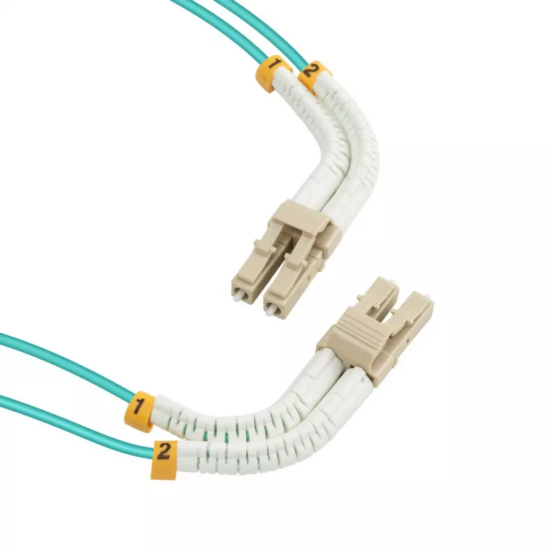 Lanview LVO231301-FLEX InfiniBand/Glasfaserkabel 2 m LC LC/LC Aqua