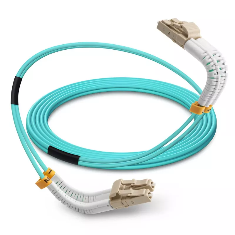 Lanview LVO231301-FLEX InfiniBand/Glasfaserkabel 2 m LC LC/LC Aqua