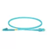 Lanview LVO231303 InfiniBand/Glasfaserkabel 2 m 2x LC 2x SC Aqua