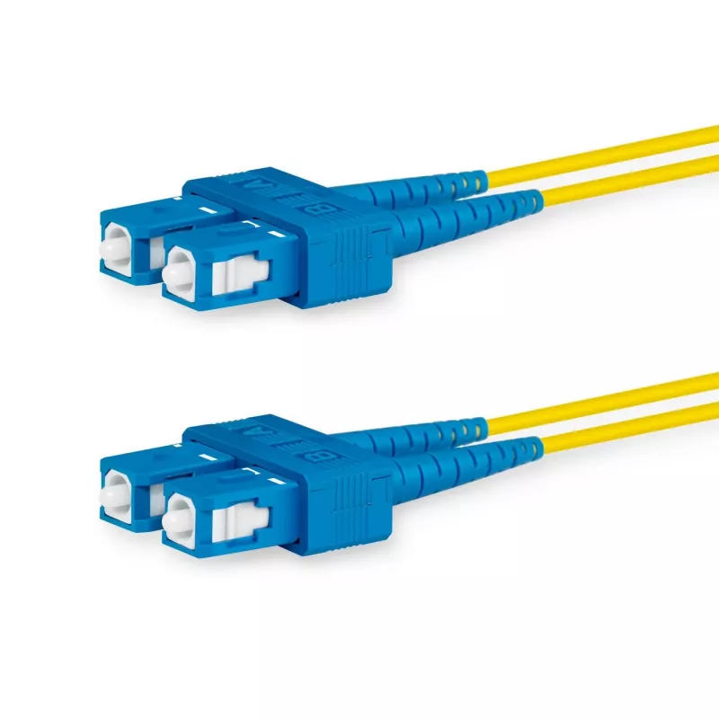 Lanview LVO231378 InfiniBand/Glasfaserkabel 3 m 2x SC Gelb