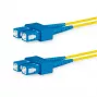 Lanview LVO231380 InfiniBand/Glasfaserkabel 10 m 2x SC Gelb