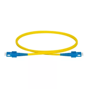 Lanview LVO231380 InfiniBand/Glasfaserkabel 10 m 2x SC Gelb
