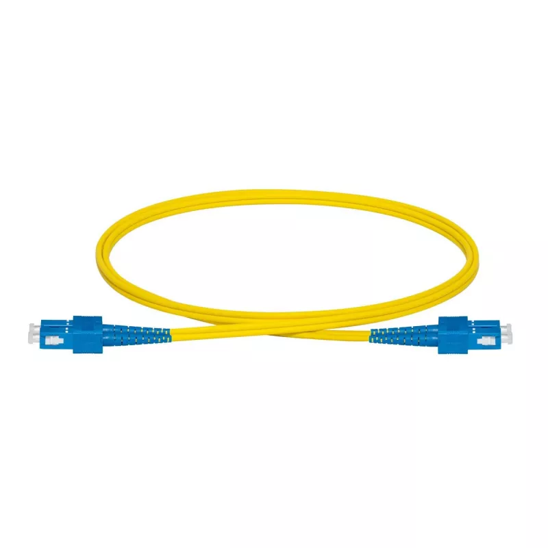 Lanview LVO231380 InfiniBand/Glasfaserkabel 10 m 2x SC Gelb