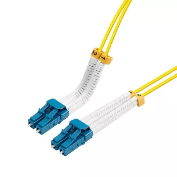 Lanview LVO2314005-FLEX InfiniBand/Glasfaserkabel 0,5 m LC LC/LC Gelb