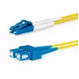 Lanview LVO231492 InfiniBand/Glasfaserkabel 2 m 2x LC 2x SC Gelb