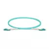 Lanview LVO231802UNI Glasfaserkabel OM3 2 m LC Blau