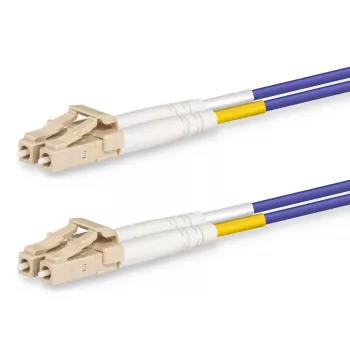 Lanview LVO231810 InfiniBand/Lichtwellenleiterkabel 1 m 2x LC Lila