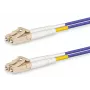 Lanview LVO231810 InfiniBand/Lichtwellenleiterkabel 1 m 2x LC Lila