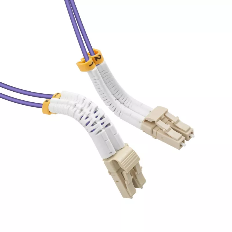 Lanview LVO231810-FLEX InfiniBand/Glasfaserkabel 1 m LC LC/LC Lila
