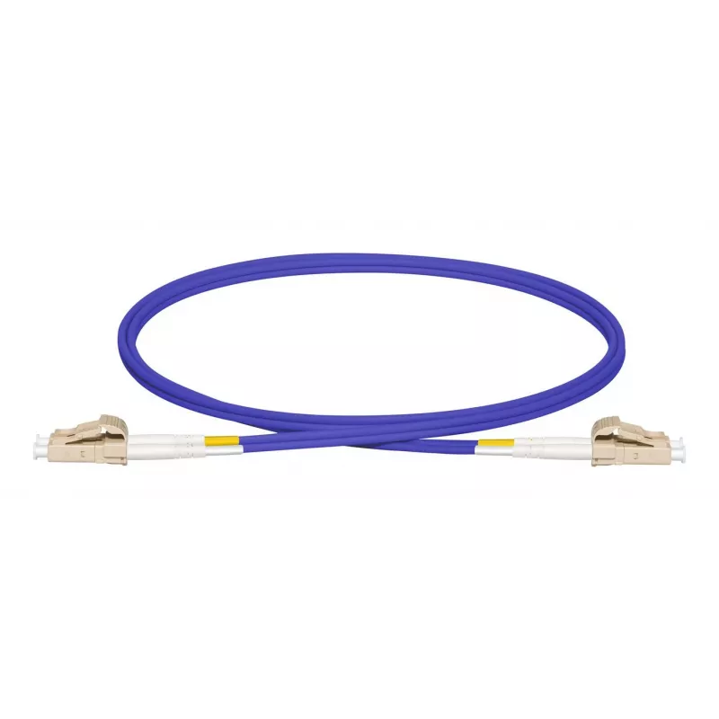 Lanview LVO231811 InfiniBand/Lichtwellenleiterkabel 2 m 2x LC Lila