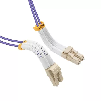 Lanview LVO231811-FLEX InfiniBand/Glasfaserkabel 2 m LC LC/LC Violett