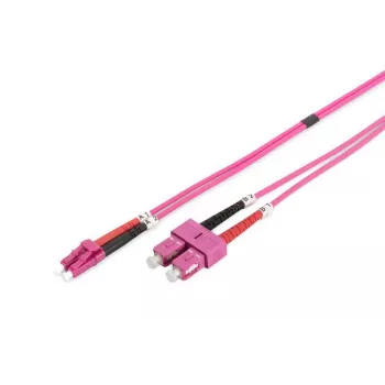 Lanview LVO231814 InfiniBand/Lichtwellenleiterkabel 2 m 2x SC 2x LC Lila