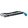 Lanview LVR261877 Stromverteilungseinheit (PDU) 10 AC-Ausgänge 1U Schwarz