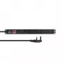 Lanview LVR-3MUK-SW-UK6 Stromverteilereinheit (PDU) 6 AC-Ausgänge 1.4U Schwarz