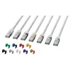 Netzwerkkabel Lanview LV-SFTP6A02W Stecker S/FTP 2m Weiß