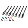 Netzwerkkabel Lanview LV-SFTP6A10B Stecker S/FTP 10m Schwarz