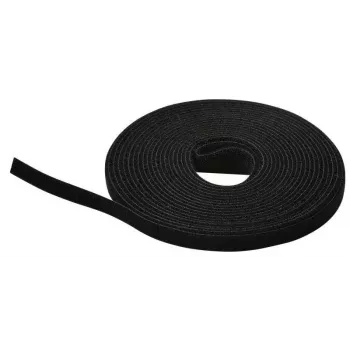 Lanview LVT125466 Kabelbinder Klettkabelbinder Schwarz 1 Stk.
