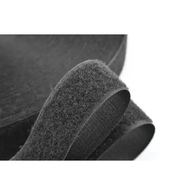 Lanview LVT125467 Kabelbinder Klett-Kabelbinder Schwarz 1 Stück