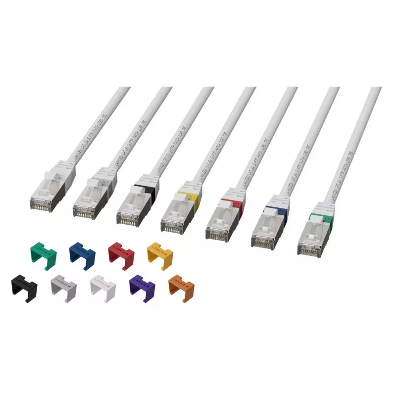 Farbcodierungs-Clip Lanview LVT-SC-S Gelb Kunststoff 20 Stück