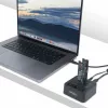 StarTech.com 1:1 M.2 NVMe Drive Duplicator, Standalone M.2 SSD Kloner/Kopierer bis zu 90 GB/min, USB 3.2 20 Gbit/s M.2 Dual-Bay Laufwerksdock, USB-C/A-Kabel im Lieferumfang