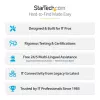 StarTech.com 1:1 M.2 NVMe Drive Duplicator, Standalone M.2 SSD Kloner/Kopierer bis zu 90 GB/min, USB 3.2 20 Gbit/s M.2 Dual-Bay Laufwerksdock, USB-C/A-Kabel im Lieferumfang