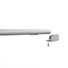 Compulocks Ledge für MacBook Air 13 Zoll M2 und M3 mit Schlüsselschloss Silber