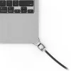 Compulocks Ledge Adapter für MacBook Air 15 Zoll M2 M3 mit Schlüsselkabelschloss Silber