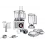 Küchenmaschine Bosch MC812S814, 1250 W, 3,9-L-Schüssel, Edelstahl/Weiß, stufenlose Geschwindigkeit, Drehregler