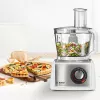 Küchenmaschine Bosch MC812S814, 1250 W, 3,9-L-Schüssel, Edelstahl/Weiß, stufenlose Geschwindigkeit, Drehregler