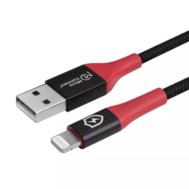 Microconnect MC-ALIGHTNING-SC Lightning-Kabel 1,5 m Schwarz