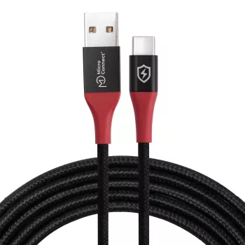 Microconnect MC-AUSBC-SC USB-Kabel 1,5 m USB A USB C Schwarz